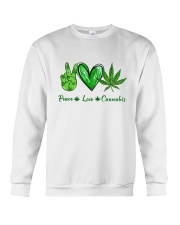 LIMITED EDITION - PEACE LOVE AND 420 - 9393P Crewneck Sweatshirt tile