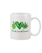 LIMITED EDITION - PEACE LOVE AND 420 - 9393P Mug tile