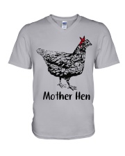 LIMITED EDITION - FARMER FUNNY CHICKEN - 80131PP V-Neck T-Shirt tile