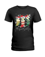 LIMITED EDITION - MERRY CHRISTMAS COW LOVER 6850P Ladies T-Shirt tile