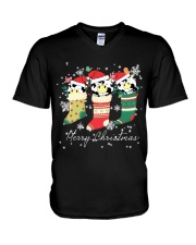 LIMITED EDITION - MERRY CHRISTMAS COW LOVER 6850P V-Neck T-Shirt tile