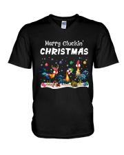 LIMITED EDITION - FUNNY CHICKEN 10855A V-Neck T-Shirt tile