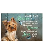 LIMITED EDITION - DOG YORKSHIRE 11009A 17x11 Poster front