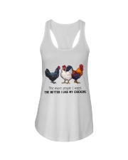 LIMITED EDITION - FARMER LOVE CHICKENS - 6869P Ladies Flowy Tank tile