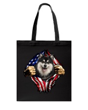 LIMITED EDITION - HUSKY AMERICAN FLAG - 9317P Tote Bag tile