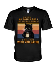 LIMITED EDITION - CAT LOVERS 10739A V-Neck T-Shirt tile