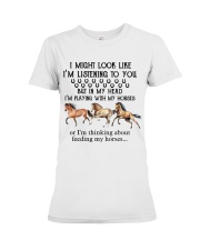 LIMITED EDITION - FARMER LOVE HORSE - 80150P Premium Fit Ladies Tee tile