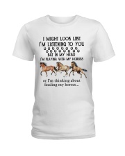 LIMITED EDITION - FARMER LOVE HORSE - 80150P Ladies T-Shirt tile