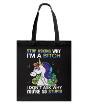LIMITED EDITION - FUNNY UNICORN - 80093P Tote Bag tile