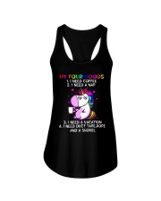 LIMITED EDITION - FUNNY UNICORN - 80111P Ladies Flowy Tank tile