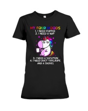 LIMITED EDITION - FUNNY UNICORN - 80111P Premium Fit Ladies Tee tile