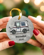 LIMITED EDITION - MAIL TRUCK - 80318P Circle ornament - single (porcelain) aos-circle-ornament-single-porcelain-lifestyles-08