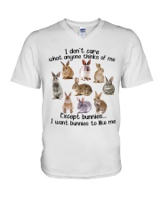 LIMITED EDITION - LOVE BUNNIES - 80102P V-Neck T-Shirt tile