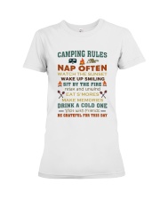 LIMITED EDITION - CAMPING RULES T-SHIRT 8364K Premium Fit Ladies Tee tile