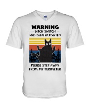 LIMITED EDITION - CAT LOVERS - 9874A V-Neck T-Shirt tile