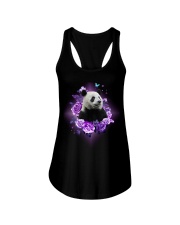 LIMITED EDITION - PANDA - T SHIRT 9709J Ladies Flowy Tank tile