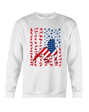 LIMITED EDITION - PIT BULL USA FLAG - 9311P Crewneck Sweatshirt tile