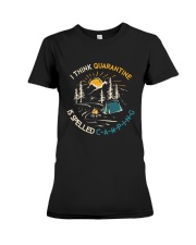 LIMITED EDITION - CAMPING T-SHIRT 8302K Premium Fit Ladies Tee tile