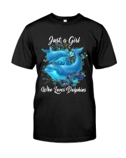 LIMITED EDITION - DOLPHINS - T SHIRT 10512J Premium Fit Mens Tee tile