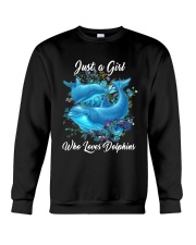 LIMITED EDITION - DOLPHINS - T SHIRT 10512J Crewneck Sweatshirt tile