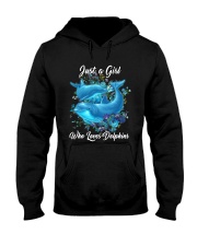 LIMITED EDITION - DOLPHINS - T SHIRT 10512J Hooded Sweatshirt tile