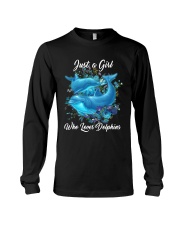 LIMITED EDITION - DOLPHINS - T SHIRT 10512J Long Sleeve Tee tile