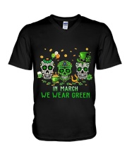 LIMITED EDITION - Patrick's Day T-shirt 11437A V-Neck T-Shirt tile