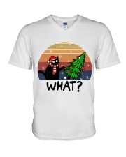 LIMITED EDITION - CAT LOVERS - 10755A V-Neck T-Shirt tile