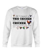 LIMITED EDITION - FARMER LOVE CHICKENS - 6885P Crewneck Sweatshirt tile