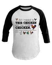 LIMITED EDITION - FARMER LOVE CHICKENS - 6885P Baseball Tee tile