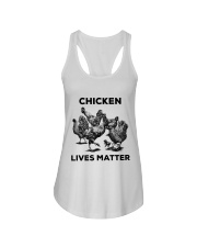 LIMITED EDITION - CHICKEN LIVES MATTER - 6808P Ladies Flowy Tank tile