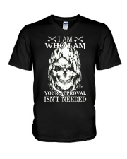 LIMITED EDITION - SKULL T SHIRT 10231A V-Neck T-Shirt tile