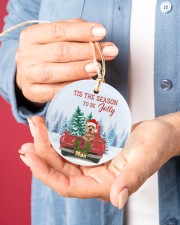 LIMITED EDITION - TIS THE SEASON - 80220TU Circle ornament - single (porcelain) aos-circle-ornament-single-porcelain-lifestyles-01