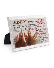 LIMITED EDITION - FUNNY CHICKEN 90044A Easel-Back Gallery Wrapped Canvas tile