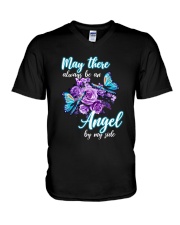 LIMITED EDITION - ANGEL BUTTERFLY T-SHIRT 8316K V-Neck T-Shirt tile