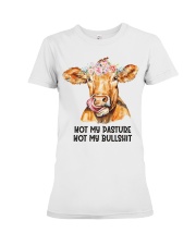 LIMITED EDITION - FARMER COWS FUNNY - 6859P Premium Fit Ladies Tee tile