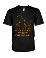LIMITED EDITION - CAT LOVERS 10680A V-Neck T-Shirt tile