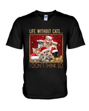 LIMITED EDITION - CAT LOVERS 9910A V-Neck T-Shirt tile