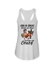 LIMITED EDITION - FARMER LOVE HORSES- 6905P Ladies Flowy Tank tile