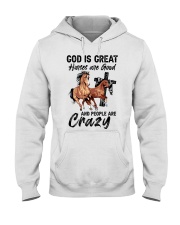 LIMITED EDITION - FARMER LOVE HORSES- 6905P Hooded Sweatshirt tile
