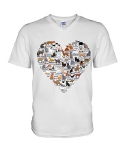 LIMITED EDITION - CAT LOVERS - 90078A V-Neck T-Shirt tile