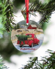 LIMITED EDITION - RED TRUCK - 10966TU Circle ornament - single (porcelain) aos-circle-ornament-single-porcelain-lifestyles-07