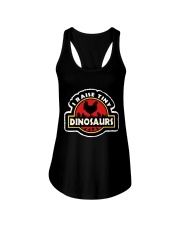 LIMITED EDITION - I RAISE TINY DINOSAURS - 80098P Ladies Flowy Tank tile