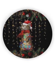 LIMITED EDITION - CAT LOVERS 90065A Circle Ornament (Wood tile