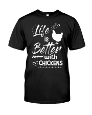 LIMITED EDITION - FARMER FUNNY CHICKENS - 6983P Premium Fit Mens Tee tile