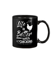 LIMITED EDITION - FARMER FUNNY CHICKENS - 6983P Mug tile