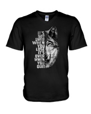 LIMITED EDITION - WOLF T-SHIRT 8529K V-Neck T-Shirt tile