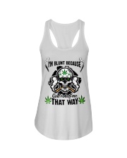 LIMITED EDITION - SMOKING SKULL 9382P Ladies Flowy Tank tile