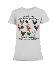 LIMITED EDITION - FUNNY CHICKEN 80101PP Premium Fit Ladies Tee tile