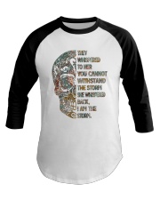 LIMITED EDITION - HIPPIE SKULL T-SHIRT 8384K Baseball Tee tile